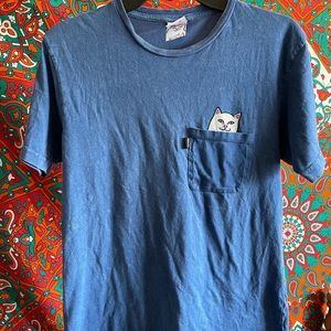 RIPNDIP middle finger pocket tee